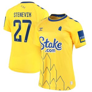 Everton WSL Third Shirt 2022-23 - Womens with Stenevik 27 printing