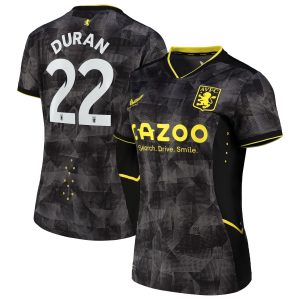 Aston Villa Cup Third Pro Shirt 2022-23 - Womens with Duran 22 printing