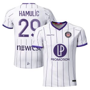 Toulouse Football Club Home Pro Shirt 2022-23 with Hamulic 29 printing