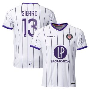 Toulouse Football Club Home Shirt 2022-23 with Sierro 13 printing