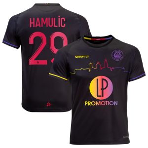 Toulouse Football Club Away Shirt 2022-23 with Hamulic 29 printing