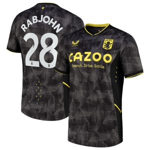 Aston Villa Cup Third Shirt 2022-23 with Rabjohn 28 printing
