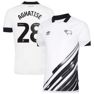 Derby County Home Shirt 2022-23 with Aghatise 28 printing