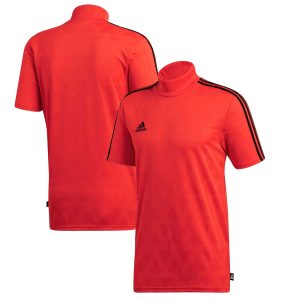 Tango Terry climalite Long Sleeve Jersey - Red
