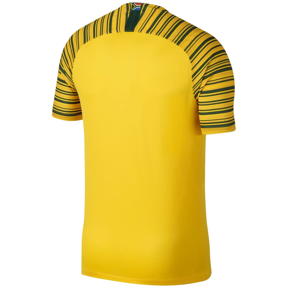 South Africa Flag Home Yellow Jersey Shirt 2018 for Men
