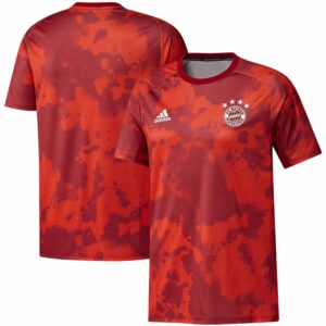 Bayern Munich Pre-Match Red Jersey Shirt 2019-20 for Men