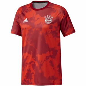 Bayern Munich Pre-Match Red Jersey Shirt 2019-20 for Men