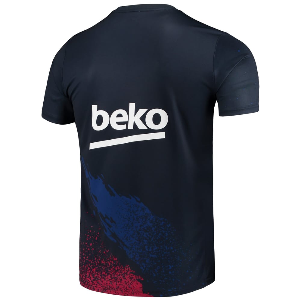 Barcelona Pre-Match Navy Jersey Shirt 2019-20 for Men