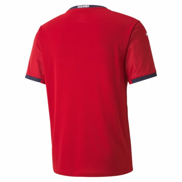 Czech Republic Home Red/Navy Jersey Shirt 2020-21 for Men