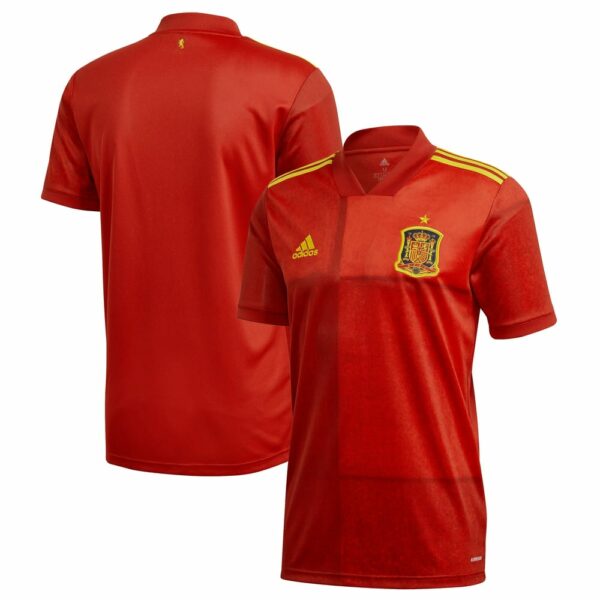 Spain Home Red Jersey Shirt 2020 for Men