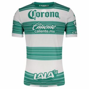 Santos Laguna Home White/Green Jersey Shirt 2020-21 for Men