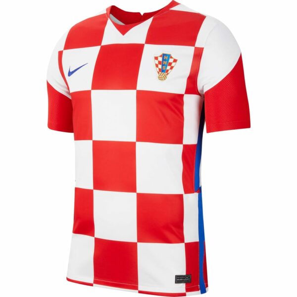 Croatia Home White/Red Jersey Shirt 2020-21 for Men