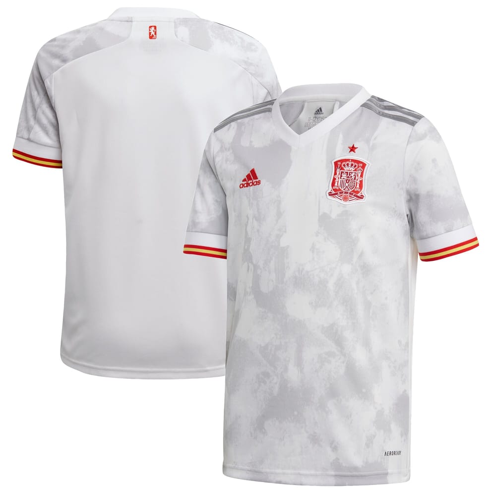 Spain Away White Jersey Shirt 2021 for Men