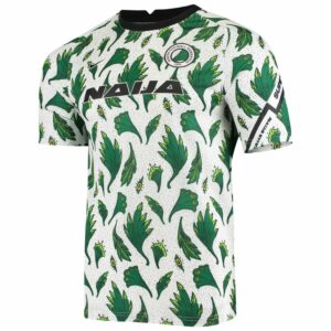 Nigeria Pre-Match White/Green Jersey Shirt 2020 for Men