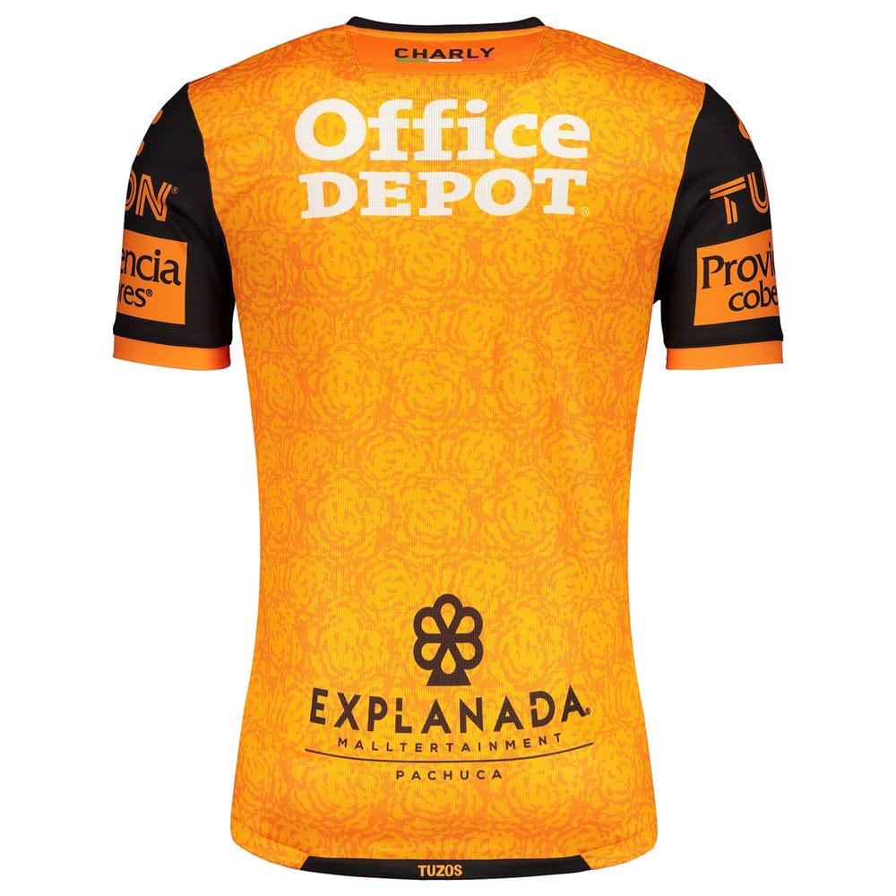 C.F. Pachuca Third Orange Jersey Shirt 2020-21 for Men