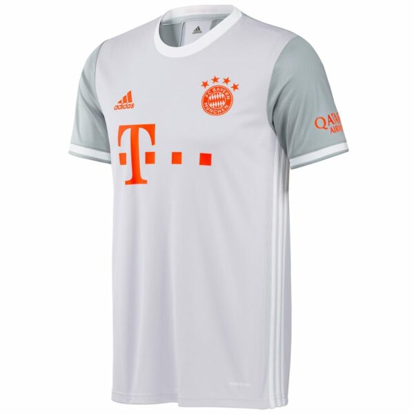 Bayern Munich Away Gray Jersey Shirt 2020-21 for Men
