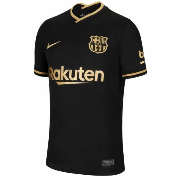 Barcelona Away Black Jersey Shirt 2020-21 for Men