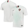 Portugal Away White/Red Jersey Shirt for Men