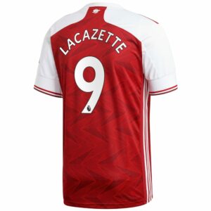 Arsenal Home Maroon Jersey Shirt 2020-21 player Alexandre Lacazette printing for Men