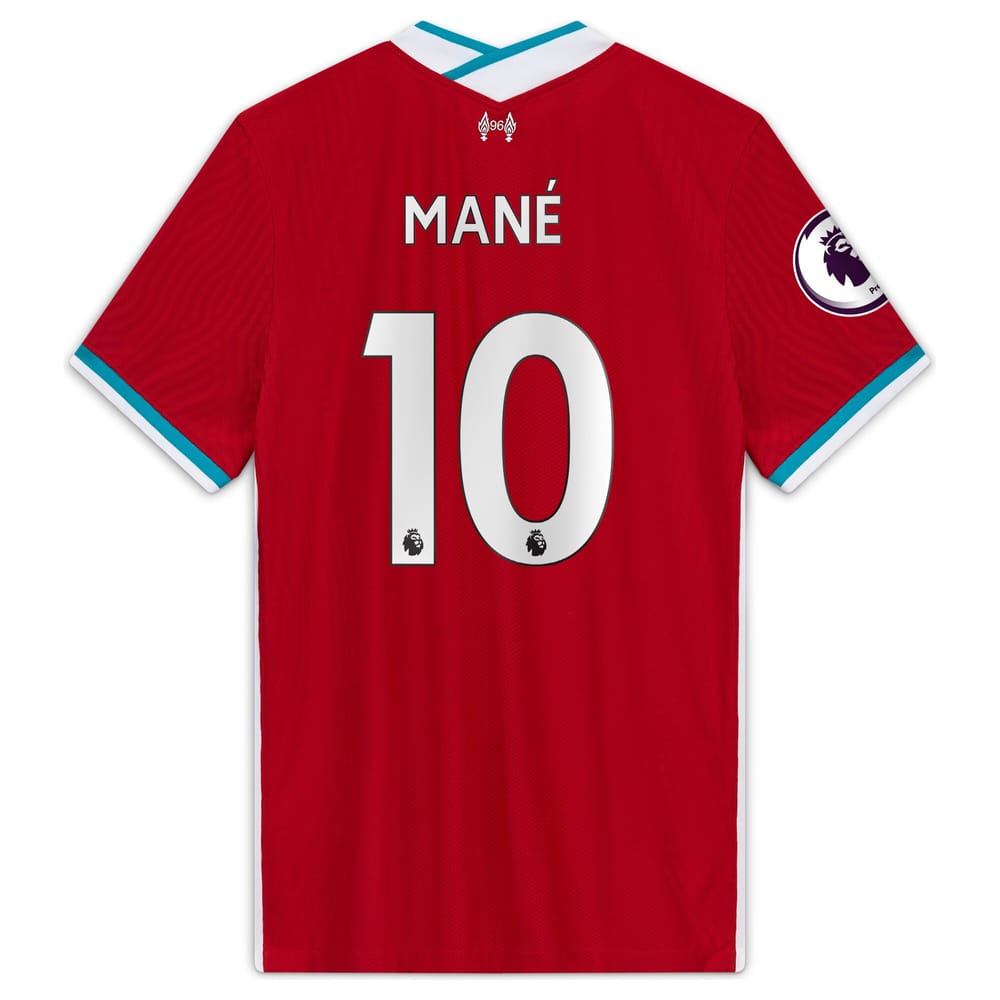 Liverpool Home Red Jersey Shirt 2020-21 player Sadio Mané printing for Men