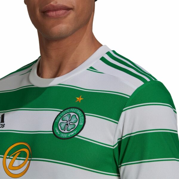 Celtic Home Green/White Jersey Shirt 2021-22 for Men
