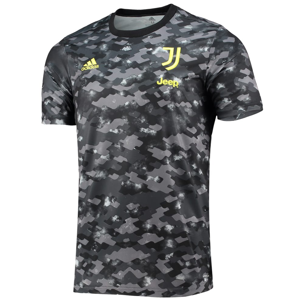 Juventus Pre-Match Black Jersey Shirt 2021-22 for Men