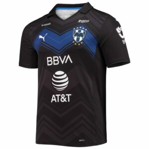 CF Monterrey Third Black Jersey Shirt 2020-21 for Men
