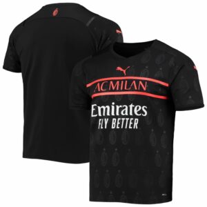 AC Milan Third Black Jersey Shirt 2021-22 for Men