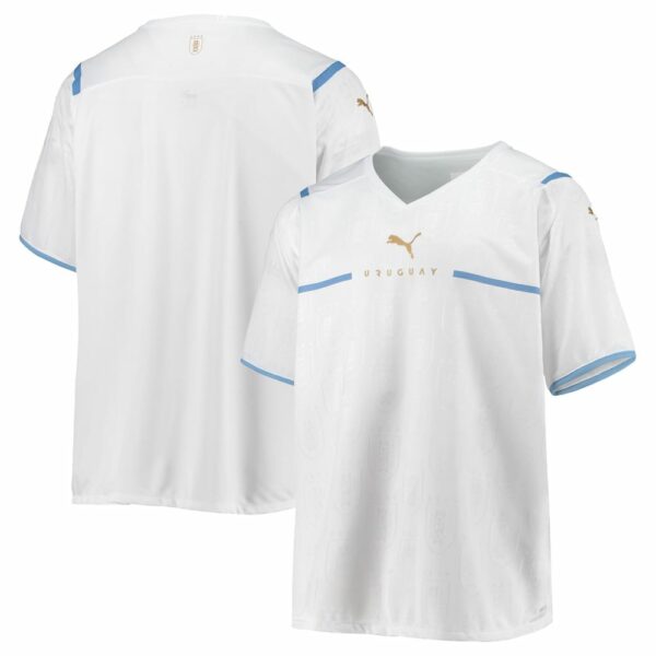 Uruguay Away White Jersey Shirt 2021-22 for Men
