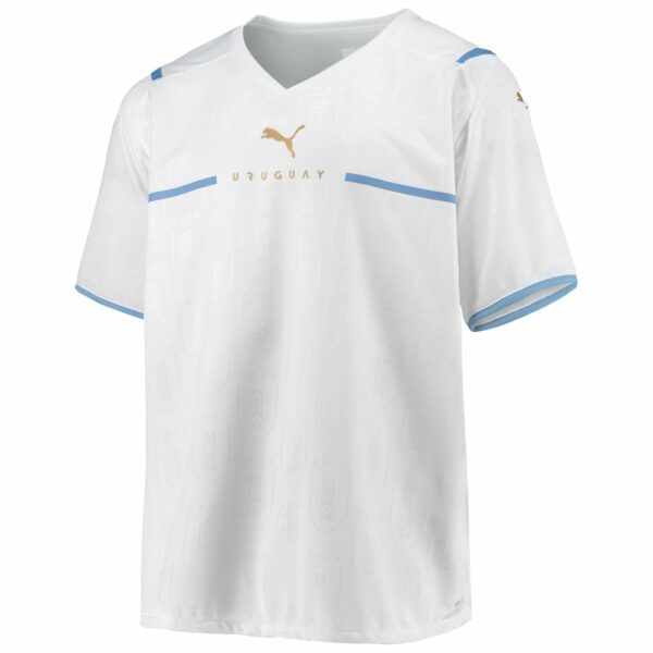 Uruguay Away White Jersey Shirt 2021-22 for Men