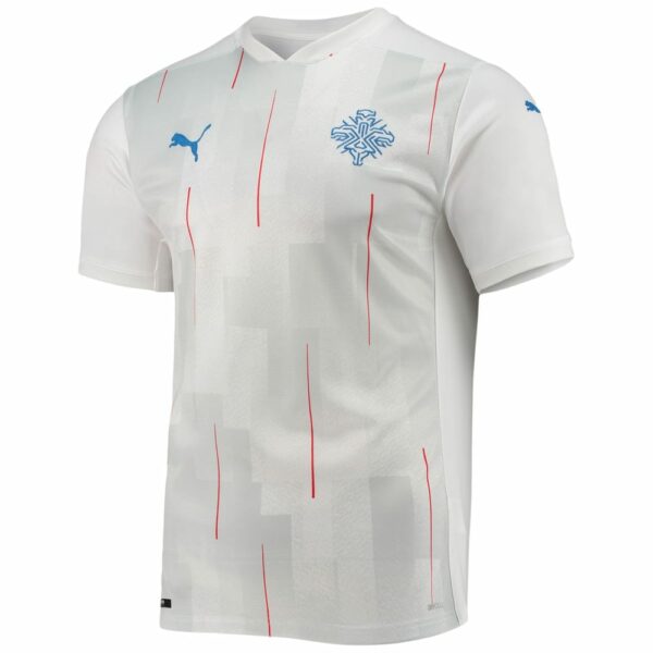 Iceland Away White Jersey Shirt 2021-22 for Men