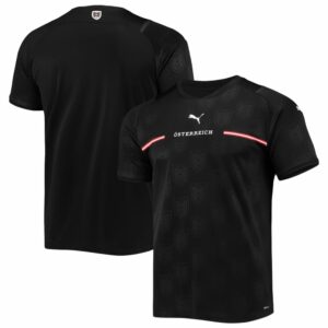 Austria Away Black Jersey Shirt 2021-22 for Men