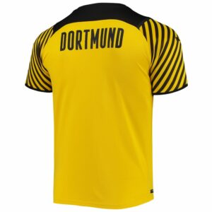 Borussia Dortmund Home Yellow/Black Jersey Shirt 2021-22 player Bo printing for Men