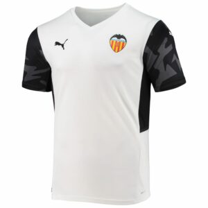 Valencia CF Home White/Black Jersey Shirt 2021-22 for Men