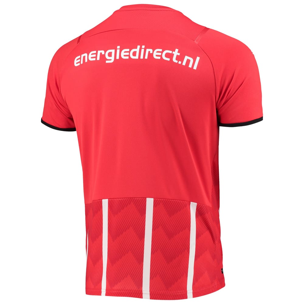 PSV Eindhoven Home Red/White Jersey Shirt 2021-22 for Men