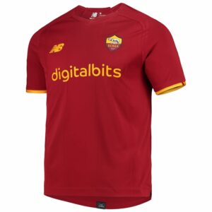 AS Roma Home Red Jersey Shirt 2021-22 for Men