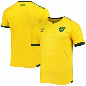 Jamaica Home Yellow or Black Jersey Shirt 2021-22 for Men