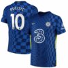 Chelsea Home Blue Jersey Shirt 2021-22 player Christian Pulisic printing for Men