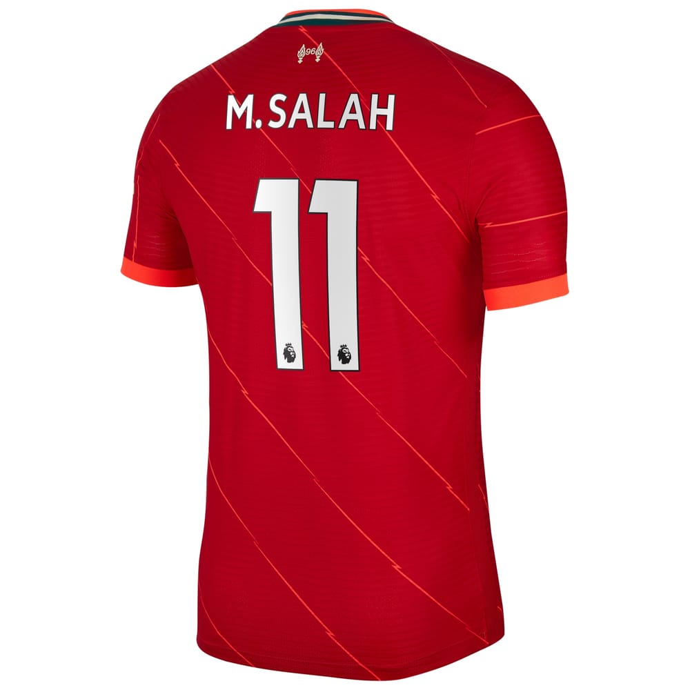 Liverpool Home Red Jersey Shirt 2021-22 player Mohamed Salah printing for Men