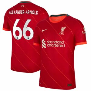 Liverpool Home Red Jersey Shirt 2021-22 player Trent Alexander-Arnold printing for Men