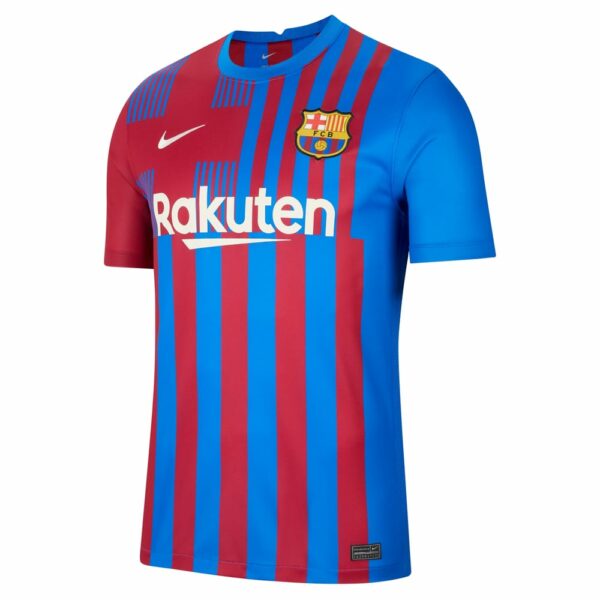 Barcelona Home Blue Jersey Shirt 2021-22 for Men