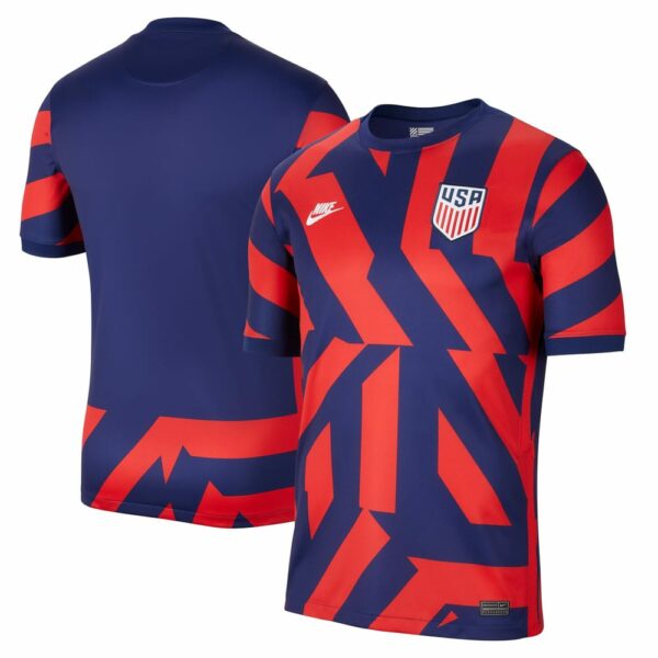 Team USA Away Blue Jersey Shirt 2021-22 for Men
