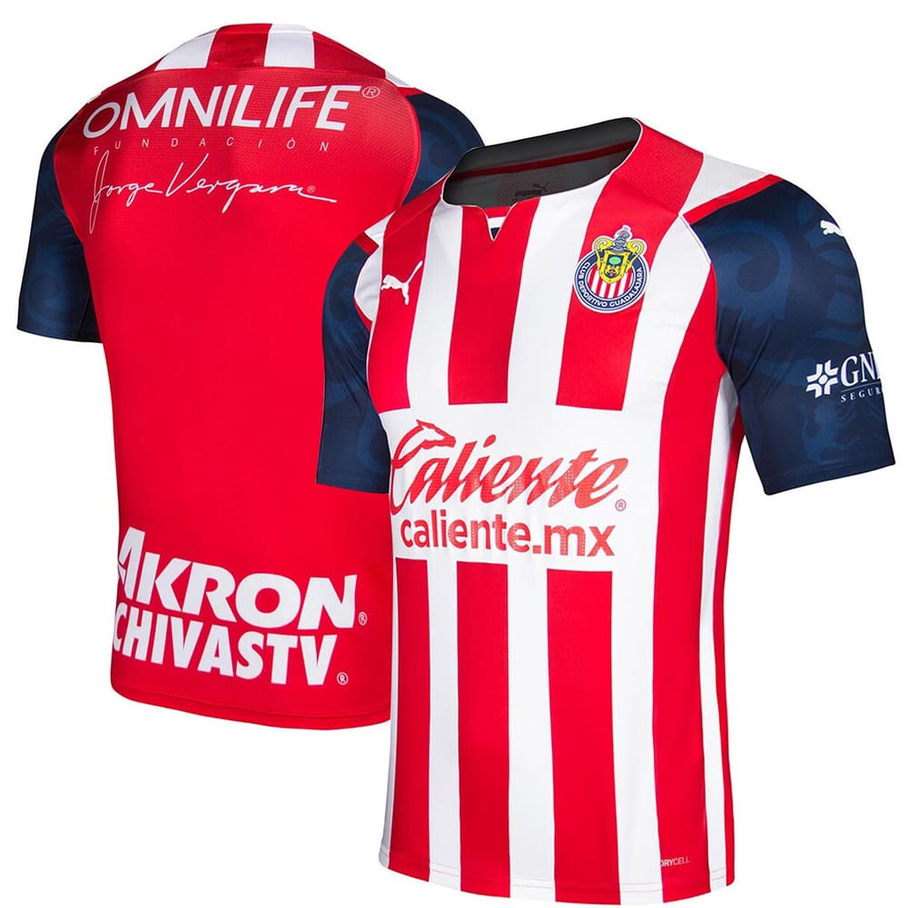 Chivas Home Red Jersey Shirt 2021-22 for Men