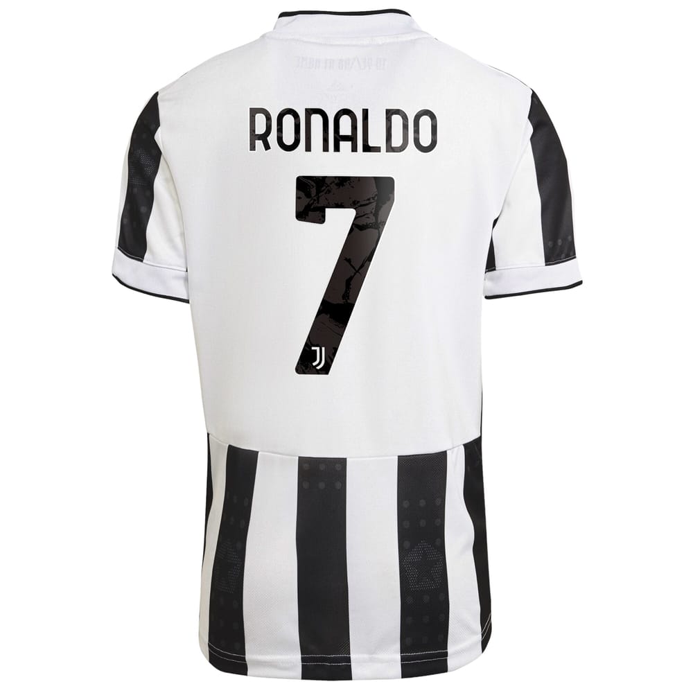 Juventus White Jersey Shirt 2021-22 player Cristiano for Men