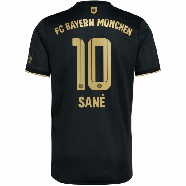Bayern Munich Away Black Jersey Shirt 2021-22 player Leroy Sané printing for Men