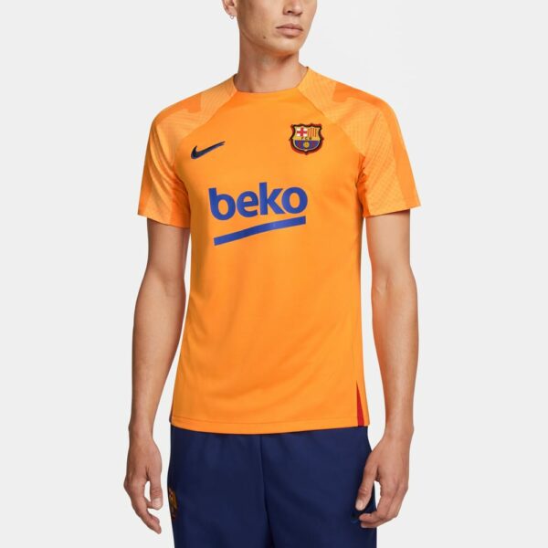 Barcelona Orange Jersey Shirt 2021-22 for Men