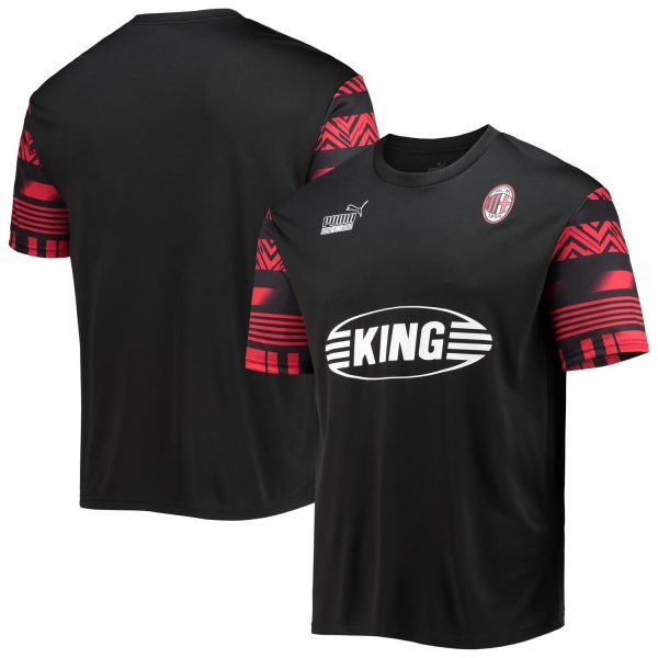 AC Milan Black Jersey Shirt for Men