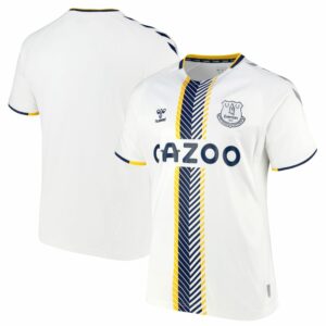 Everton Third White or Black|Blue Jersey Shirt 2021-22 for Men