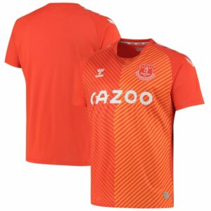 Everton Third Orange or Black|Green Jersey Shirt 2021-22 for Men