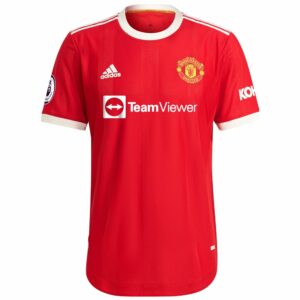 Manchester United Home Red Jersey Shirt 2021-22 player Harry Maguire printing for Men